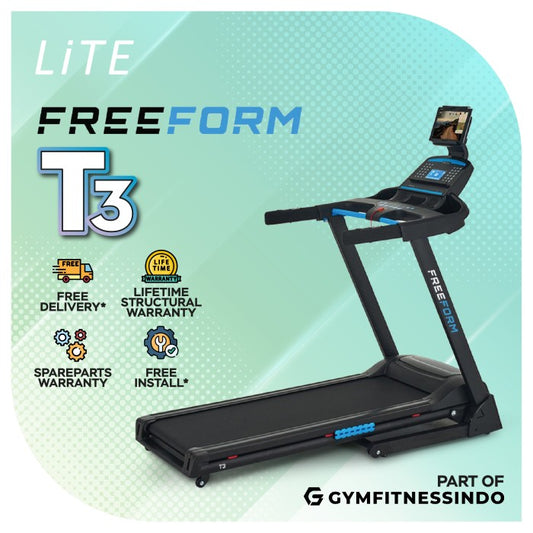 Treadmill FreeForm Force USA T3 Home Gym