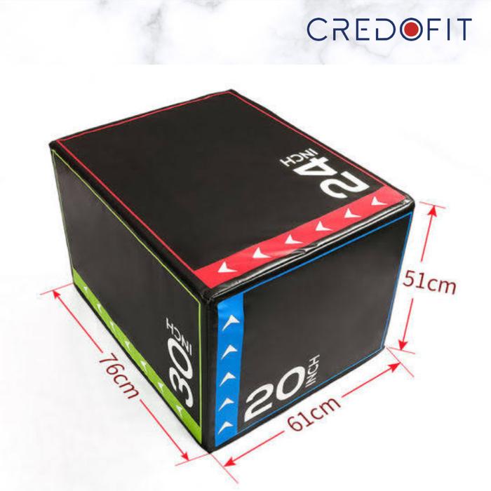 3 in 1 Soft Plyo Box 61x51x76cm