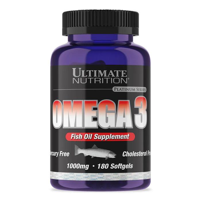 Ultimate Nutrition Omega 3 18:12 Softgels - Suplemen Fitness, Suplemen Gym, Suplemen Protein - 90 gels