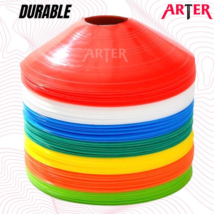 ARTER Agility Cone Drill Cones Mangkuk Sepak Bola Kaki Latihan Futsal - Biru