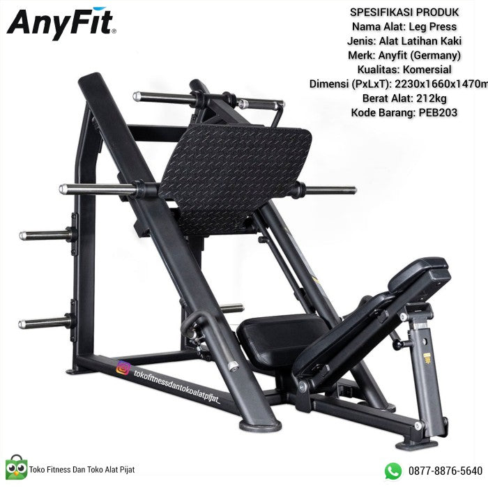 LEG PRESS PEB203 45 DEGREE AnyFit