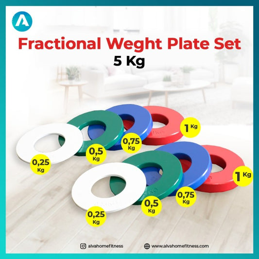 Fractional Weight Plate - Change Plates Set Olympic Barbel Barbell