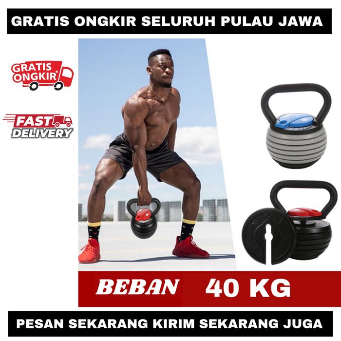 F214 kettlebell 40 LBS PROFLEX BOWFLEX ADJUSTABLE kettle bell