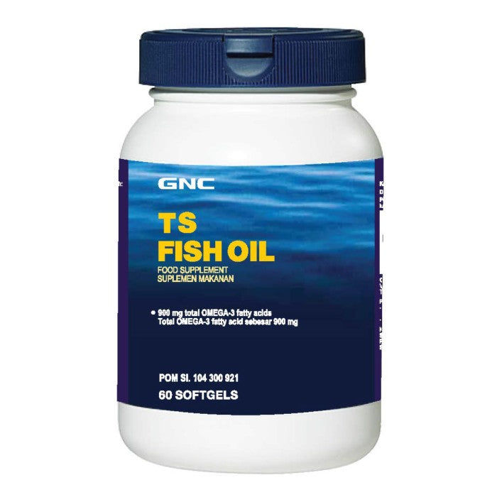 Gnc Ts Fish Oil - 60 Kapsul Lunak (893170)