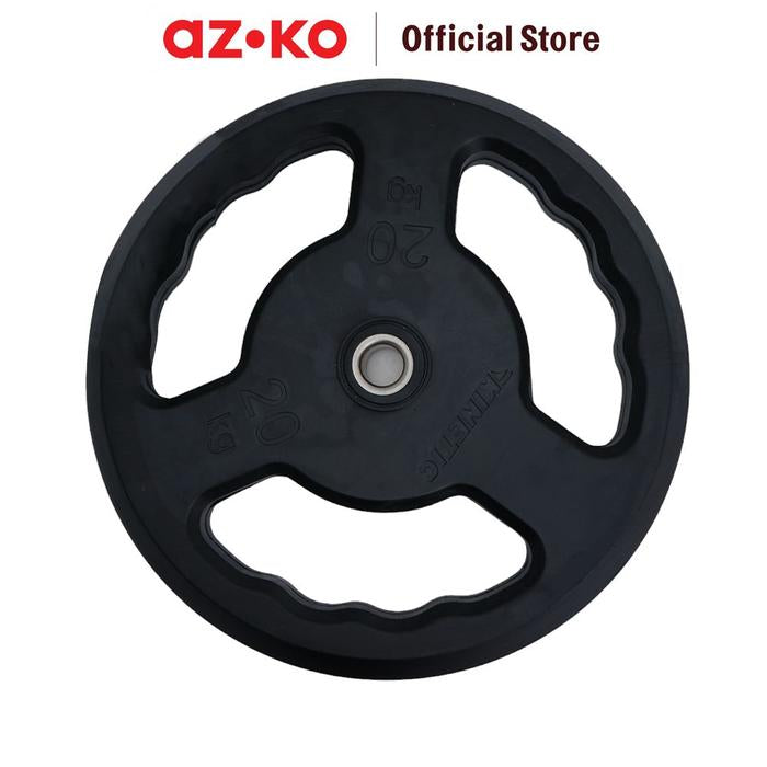 Kinetic 3-Grip Weight Plate 15 Kg - 10 kg