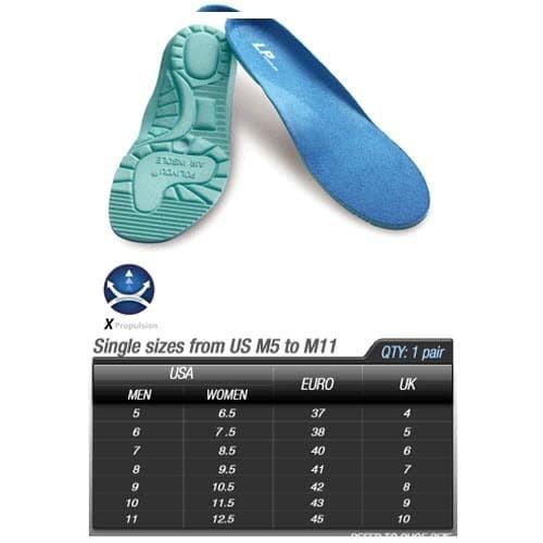 LP SUPPORT PERFORMANCE INSOLES LP-303 - 7
