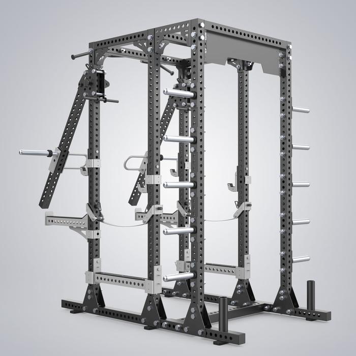 DHZ POWER RACK / LEVER ARM RACK E6212B DHZ Fitness Comercial Power Rack