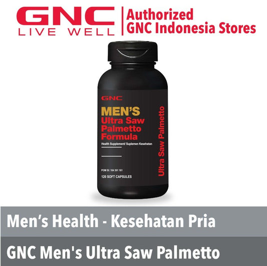 GNC Men's Ultra Saw Palmetto - 120 Softgel (062431)