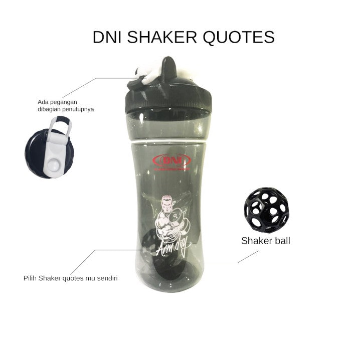 SMART SHAKER 800 ML - BLACK DNI