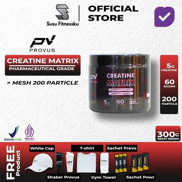 Provus Creatine Matrix - Pharmaceutical Grade - 120 Gram