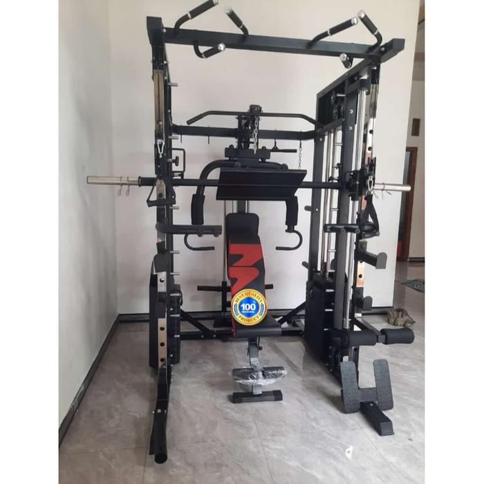 Smith Machine MultiFungsi Power Rack Import Multi smith machine plus Butterfly USAFIT  UF 020