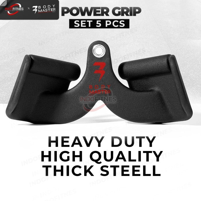BODYMASTER Power Grip Cable Pulley A255 Lat pull down Handle Home Gym - TOPED