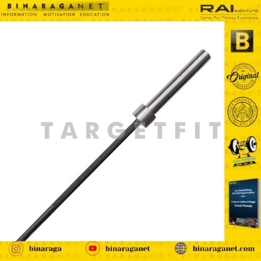 TARGET OLYMPIC CERAKOTE LONG BAR 20Kg - 1000lbs BLACK