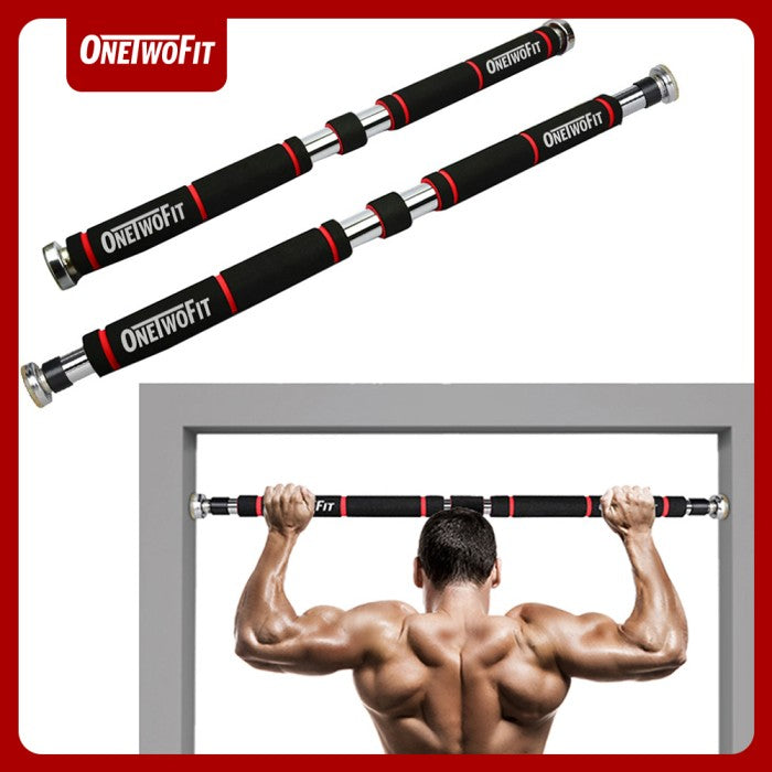 Onetwofit Pull up bar alat olahraga rumahan fitness gym
