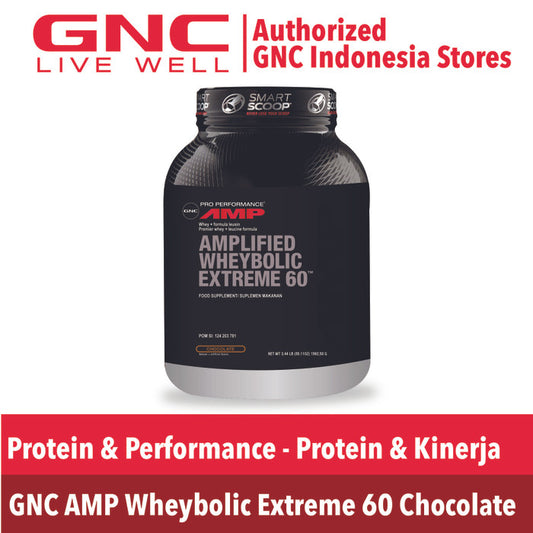 Gnc PP AMP Amplified Wheybolic Extreme 60 Chocolate (386460)