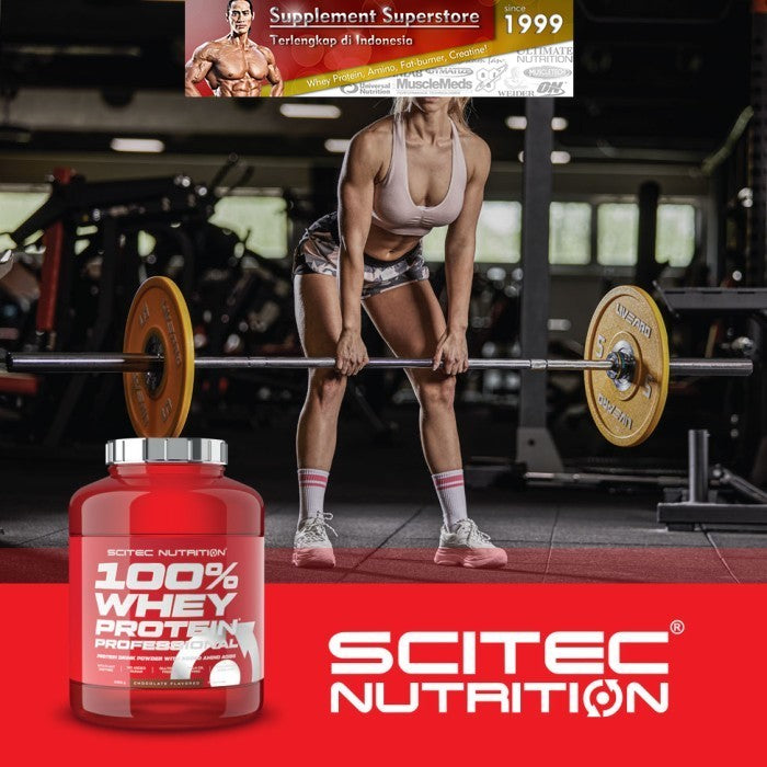 Scitec - WHEY PROTEIN PROFESSIONAL 5000Gram - Vanilla - Tanpa bonus