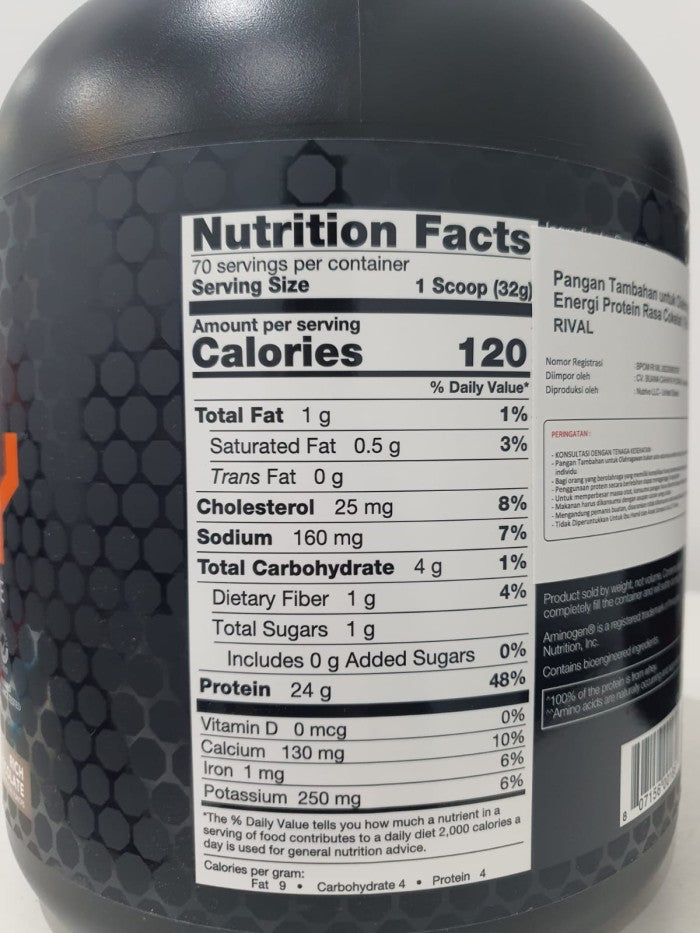 Rival Nutrition Whey 5lb Rival Whey 5lb Whey Protein