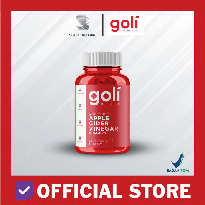 Goli Apple Cider Vinegar Gummy Isi 60