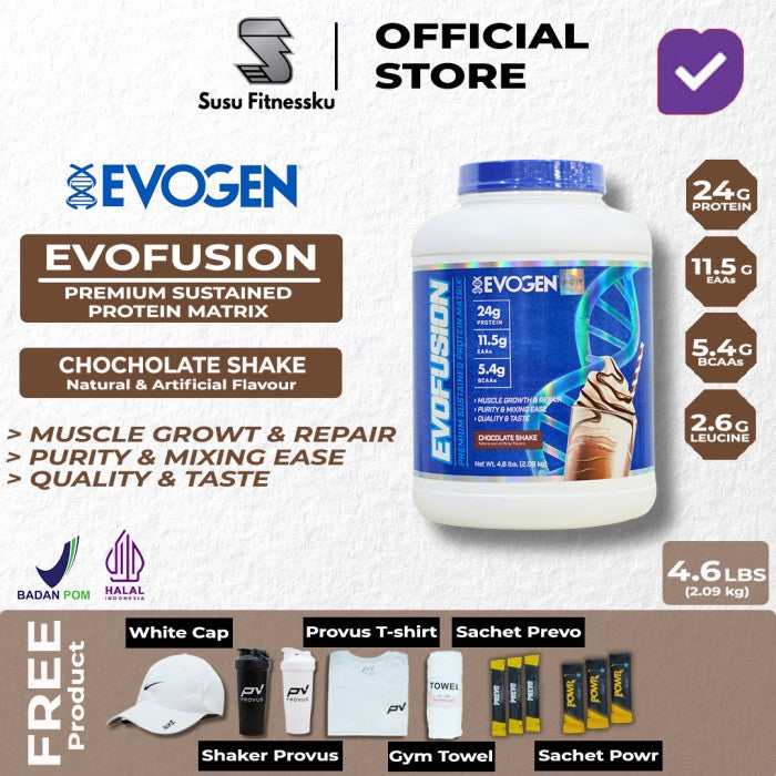 EVOGEN EVOFUSION 4.6lbs 4.6 LBS Whey Protein Matrix