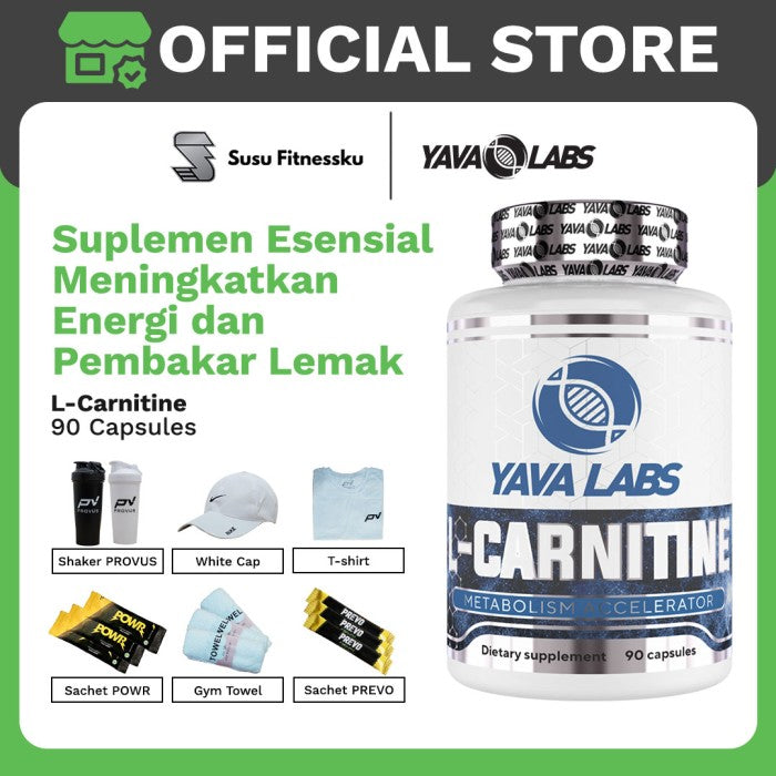 Yava Labs L-Carnitine 90 Capsules