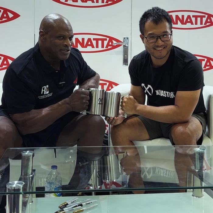 XMASTER Heavy Mug 8/10KG Gelas Berat Dumbbell 304 Baja Tahan Karat Latihan Kekuatan Otot - 8Kg Stainless steel