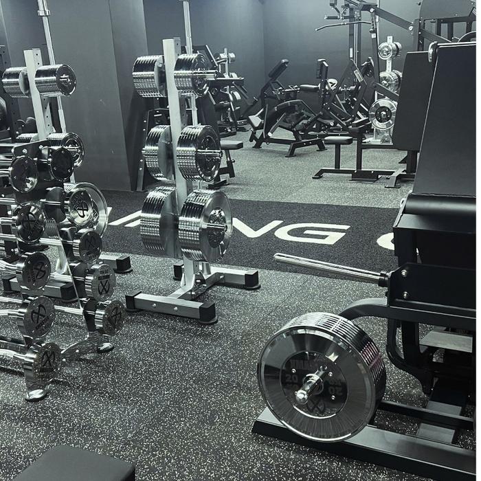 XMASTER Calibrated Steel Powerlifting Plate Chromed, IPF standard Fitness Strength gym ROGUE ELEIKO - 5kg Sepasang