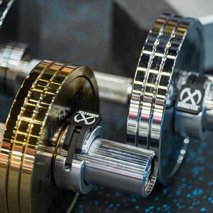 XMASTER Calibrated Steel Powerlifting Change Plate berat 0.25/0.5/1.25/2.5/5/10/15/20/25kg Chromed IPF standard Strength ROGUE ELEIKO - 0.25KG for pair