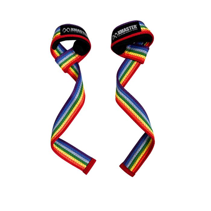 XMASTER Lifting Strap Deadlift – Strap Angkat Beban & CrossFit Grip strap angkat beban - Lifting Strap - Black