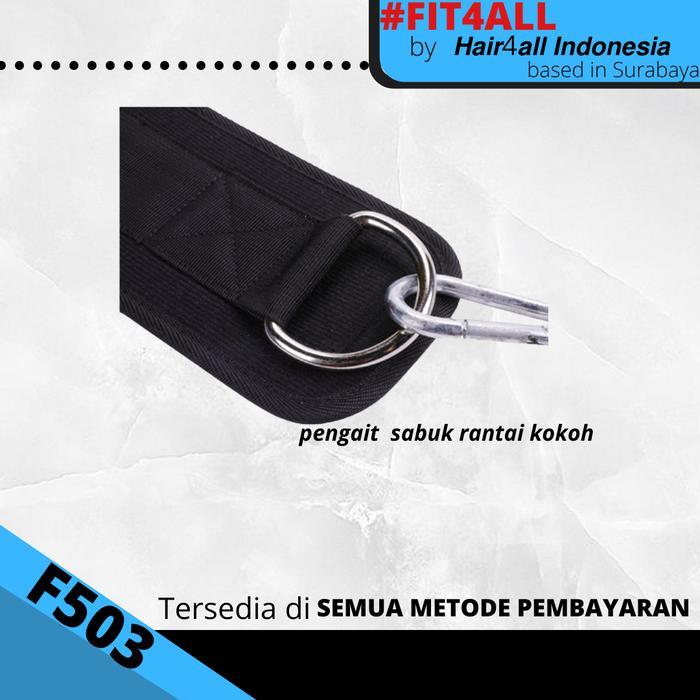 F503 DIP BELT rantai triceps PULL UP sabuk gym KALISTENIK alat fitness