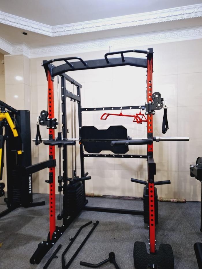 alat fitness smith machine lifesports LS - M200 komersial original import - alat saja