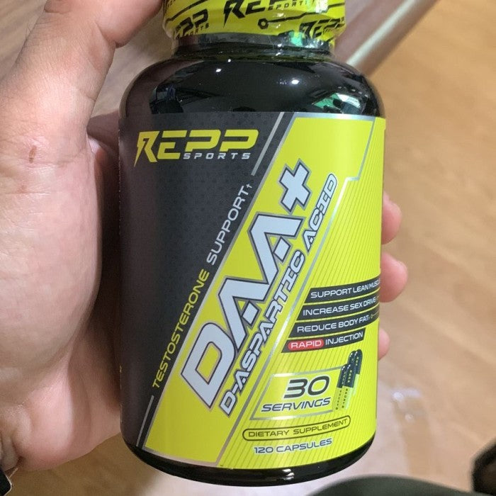 REPP SPORT TESTOSTERONE DAA+ 120 CAPSULES (30 SERVING)