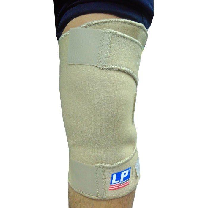LP SUPPORT CLOSED PATELLA KNEE LP-756CN - Black