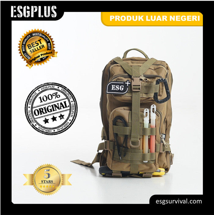 ESG 72H PRO - Survival Bag Tas Keselamatan Darurat Bencana