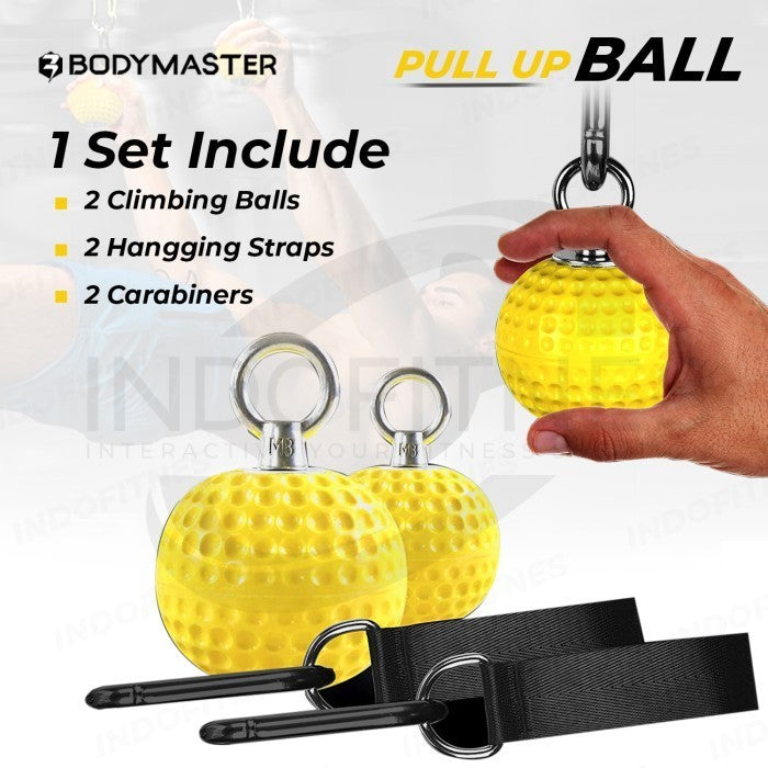BODYMASTER Pull up Ball BM-I342 Hold Grip Training - Bola Pullup Bar
