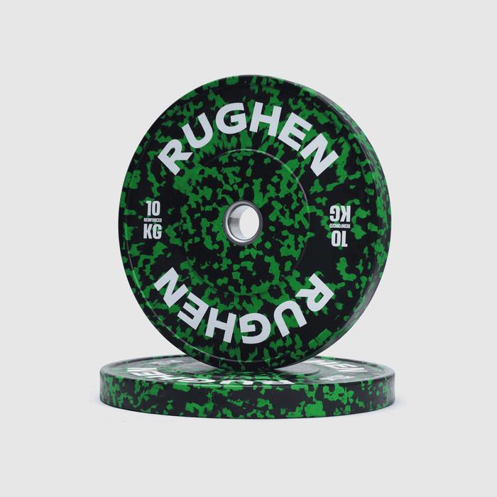 RUGHEN Fleck Reinforced Bumper Plates - 5 Kg