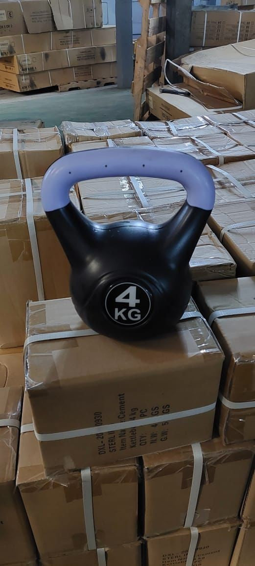 NB ACC Cement Kettlebell 4kg , 6kg , 8kg , 10kg , 12kg - 4kg