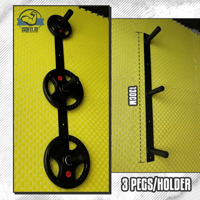 Foldable Pull Up & Squat Rack Climbing Frame / Multifunction Wall Mounted Squat Rack / Squat Rack Lipat Minimalis - HFCR03 DIP BAR