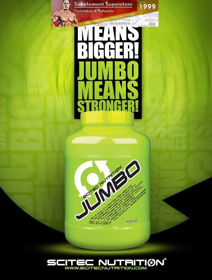 Scitec Nutrition - JUMBO 6600 GAINER (6,6kg) - Strawberi, Keychain