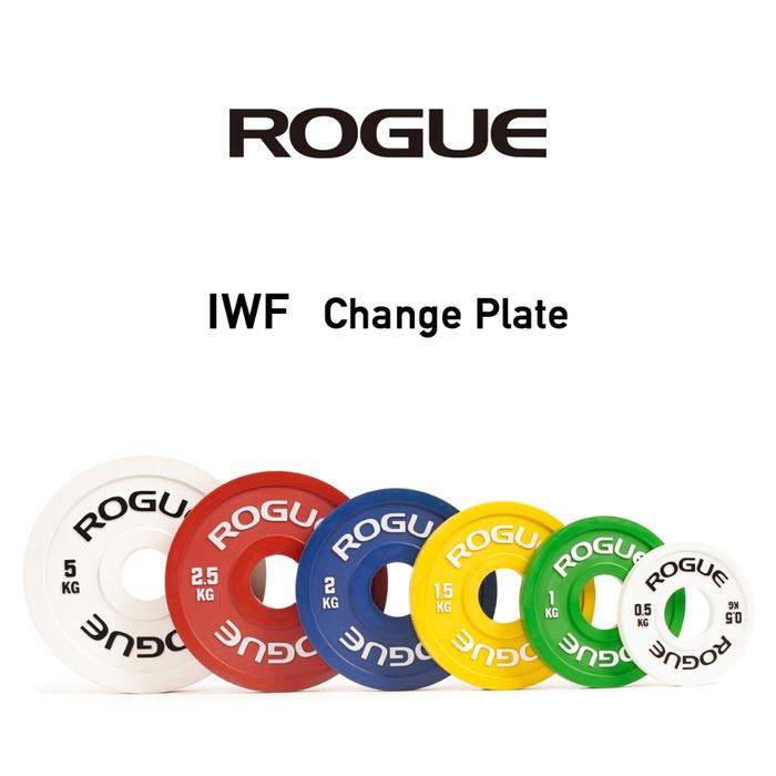 ROGUE IWF Change Plate Original gym Weight Plate Fitness CrossFit Weightlifting  Powerlifting ELEIKO - 0,5KG for pair