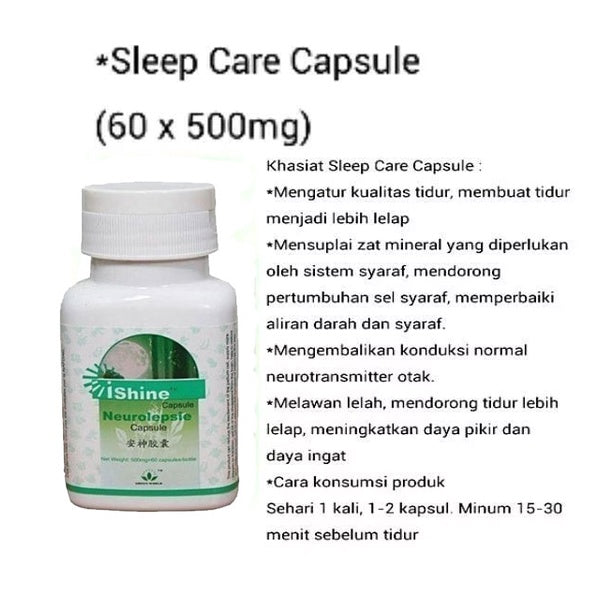 Greenworld I-Shine Sleep care  60 Kapsul