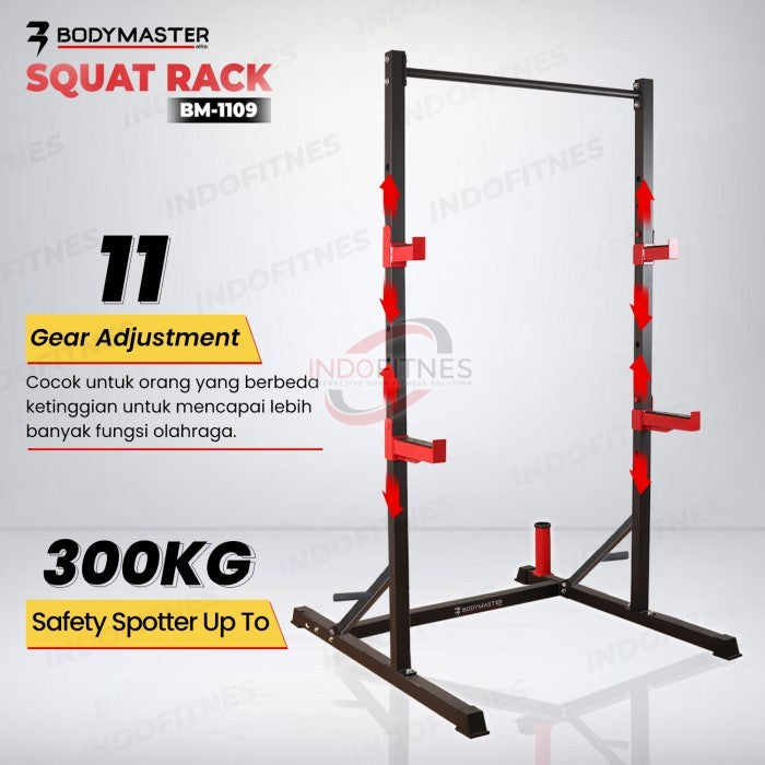 BODYMASTER Squat Rack BM-1109 Power Pull up bar Tower Bench Press - Squat Rack, TOPED