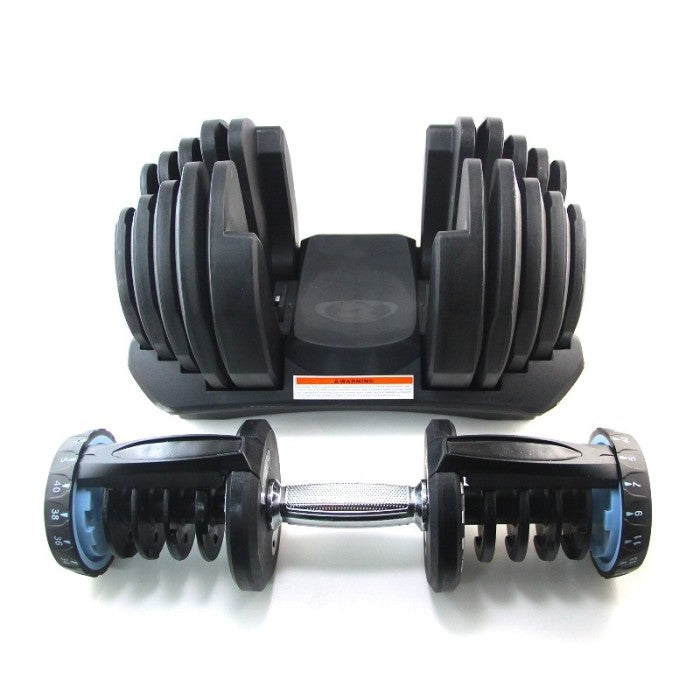set dumbbell BARBEL MURAH Adjustable Dumbbell Set 40Kg F202 - Hitam