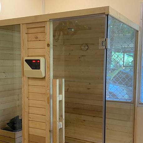 Ruang Sauna PINE WOOD 1.50X1.50X2.00M (PERMANEN SAUNA)