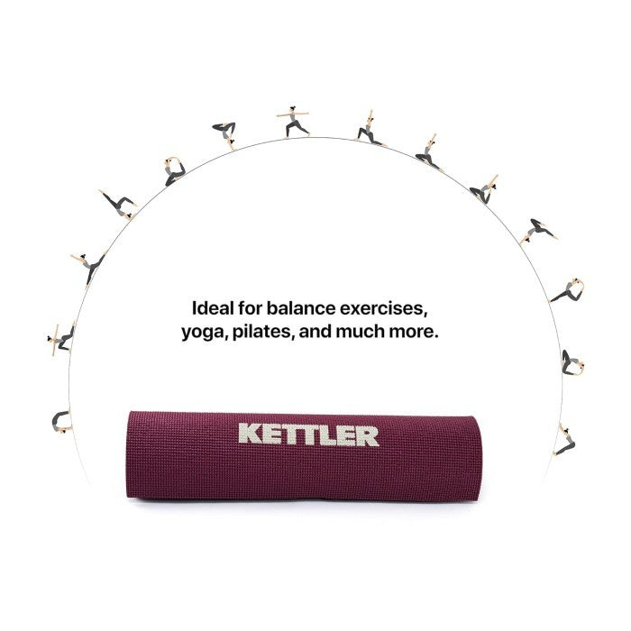 KETTLER YOGA MAT 8MM - MARRON 104-000 002002005