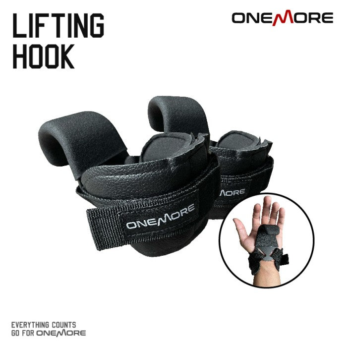 ONE MORE 2Pcs Weight Lifting Hook