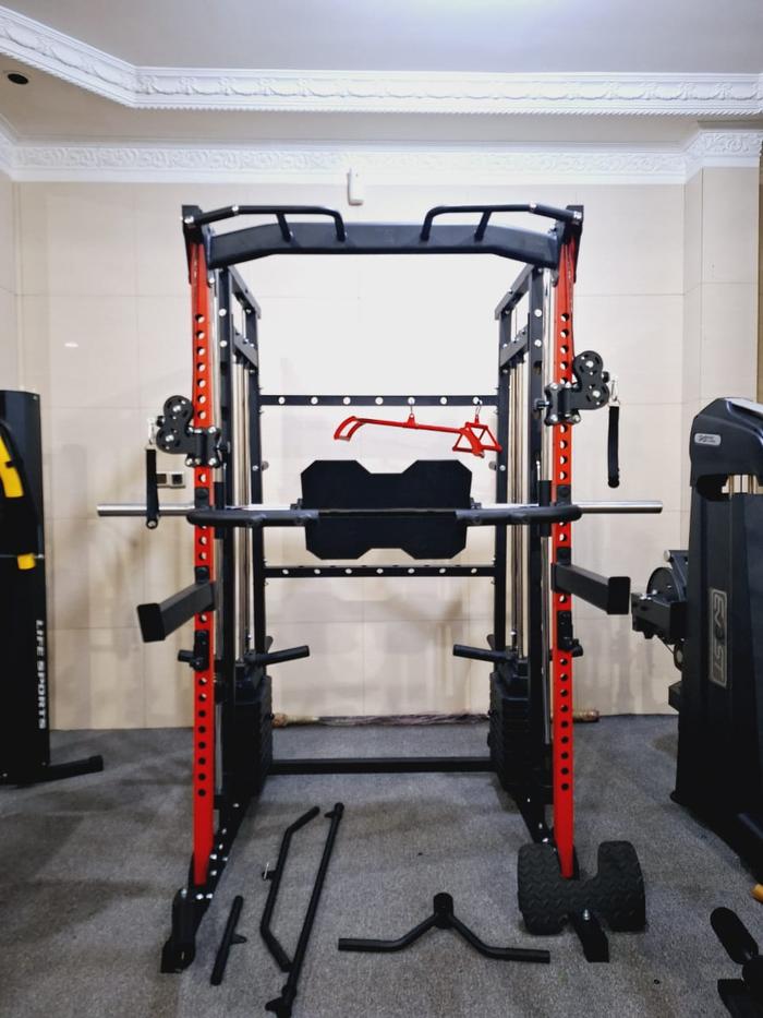 Smith machine multifungsi LIFESPORTS  LS -M200 plus legpress Power Rack Functional