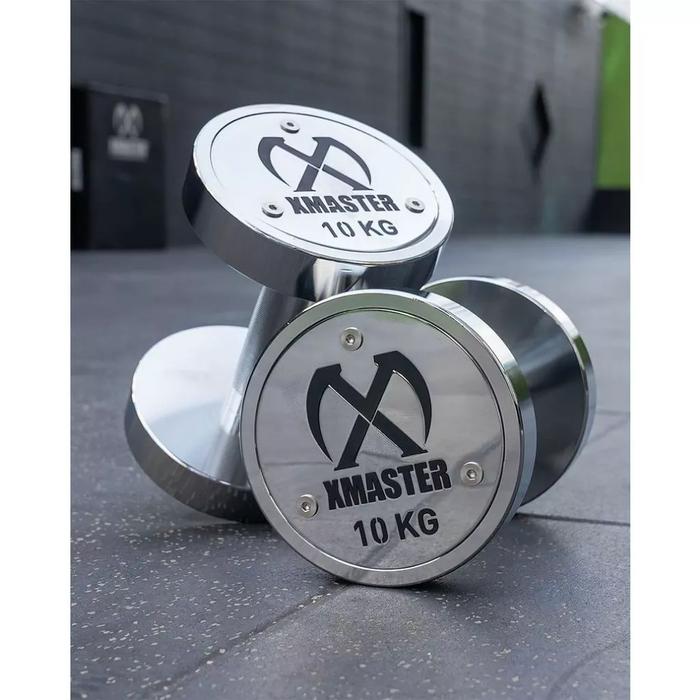 XMASTER Steel Dumbbell Home Rack Dumbbell - 2,5kg-25kg