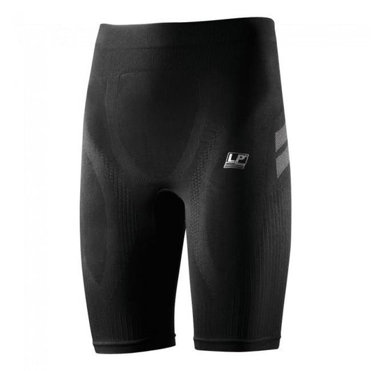 LP SUPPORT EMBIOZ THIGH SUPPORT COMPRESSION SHORTS LP-293Z MEN - BLACK, XL