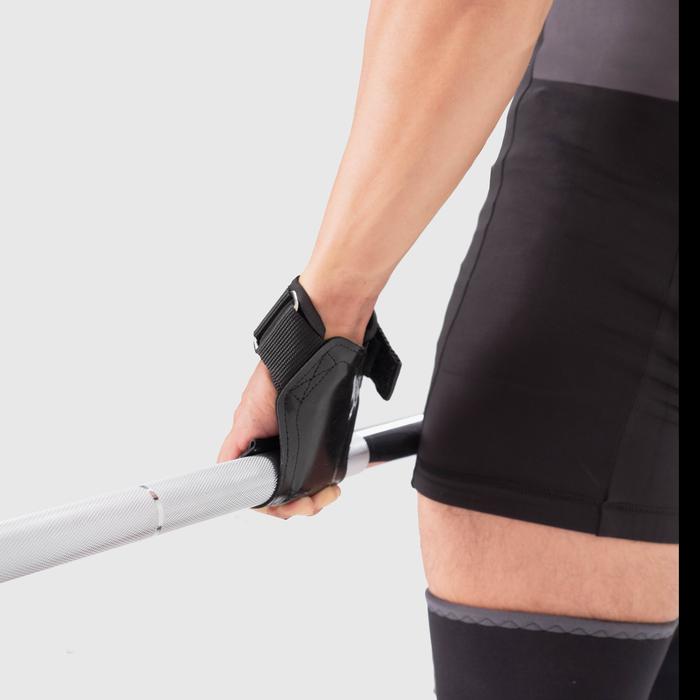 RUGHEN Wrist Hook Grip Strap - Black, S