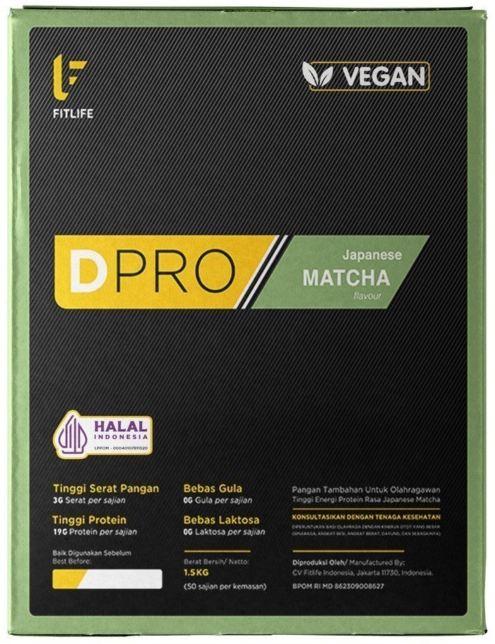 Fitlife Diet Pro Dietpro 60 servings True isolate true whey - Matcha